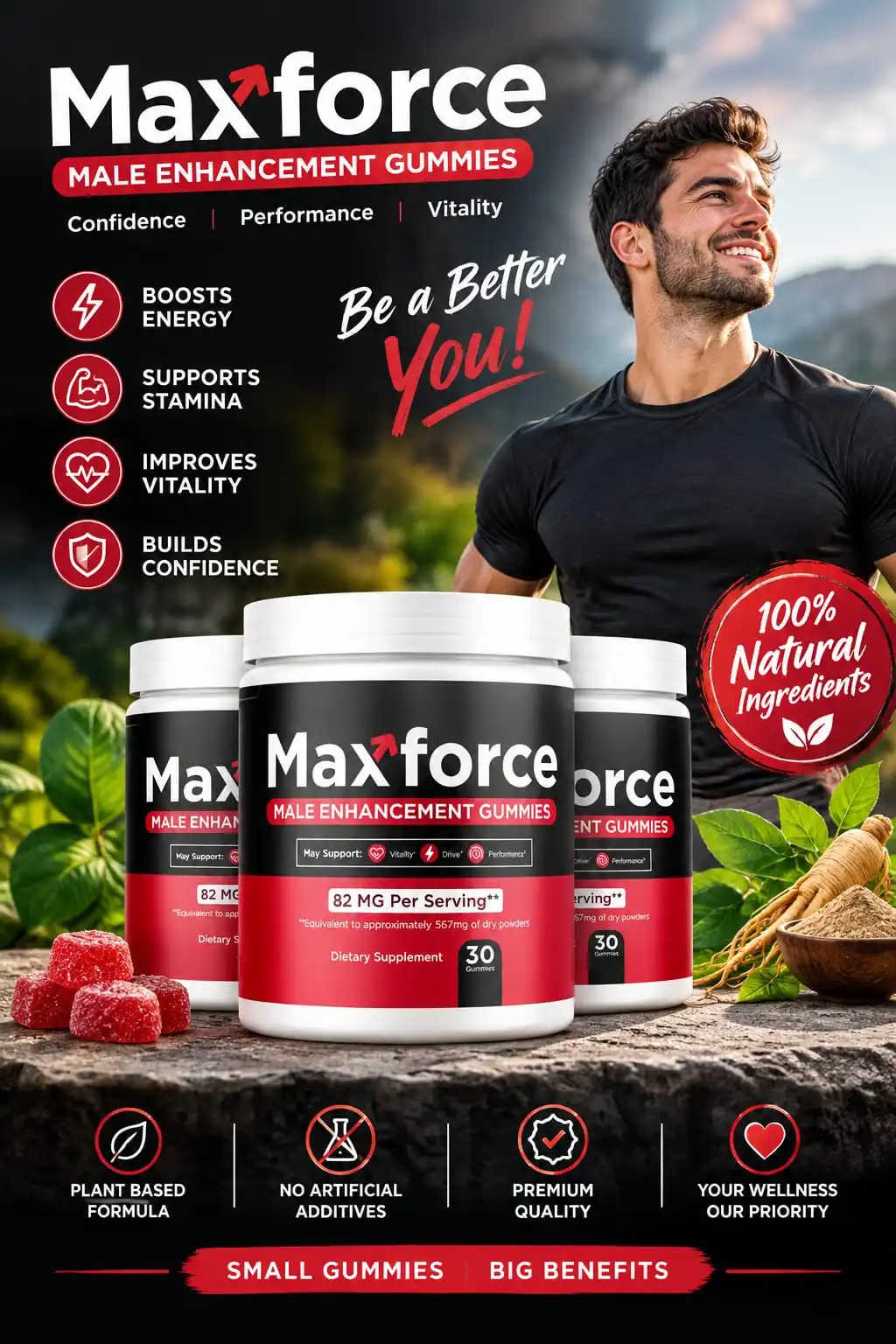 Max Force Sexual Wellness Supplement